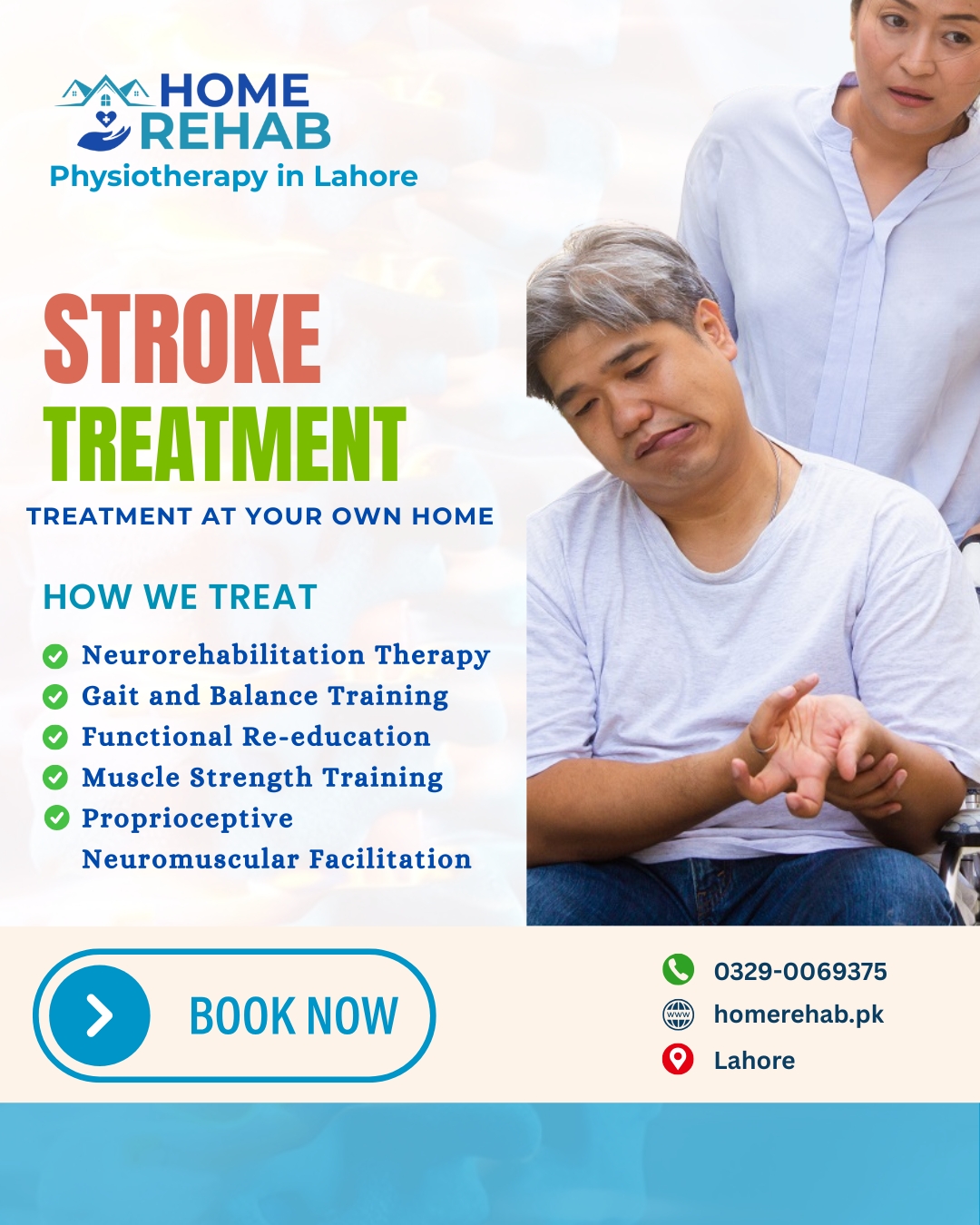 Stroke treatment and physiotherapy in lahore