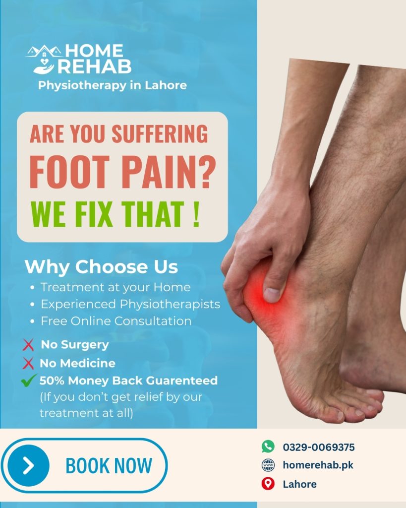 Foot Pain Physiotherapy in Lahore